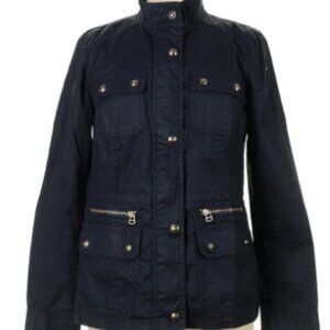 Tommy Hilfiger navy waxed jacket